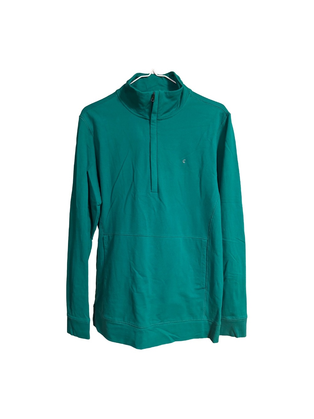 Criquet Green Lightweight Golf Quarter-Zip Shirt Jacket Medium